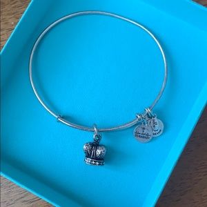 Alex and Ani crown bracelet